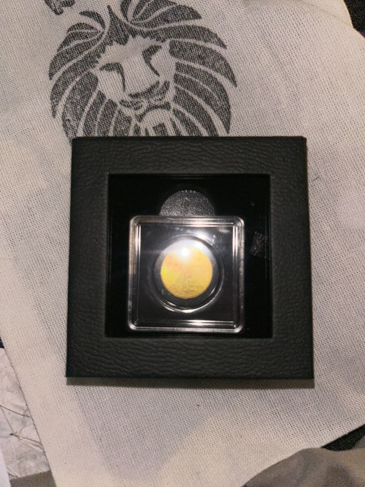 1/1000 oz gold double eagle gold coin