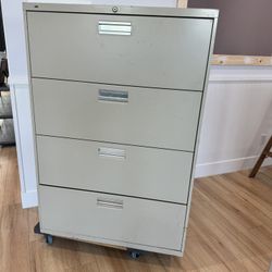 36” 4 Drawer Lateral File Cabinets