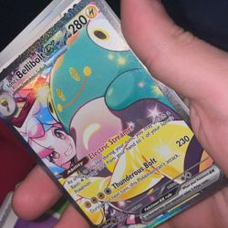 Pokemon Journey Together Iono’s Bellibolt EX Alternate Art 183/159