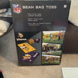 New Vikings Bean Bag Toss In Box