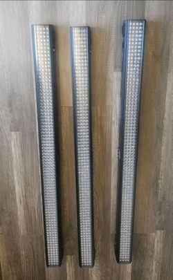 3 Eliminator Lighting Mega Bar RGBA EP 42" Indoor LED Linear Light Fixture  the truss and clamp not included