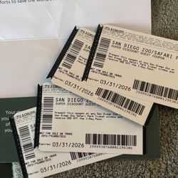 4 50%off Tickets To San Diego Zoo Expires 03\31