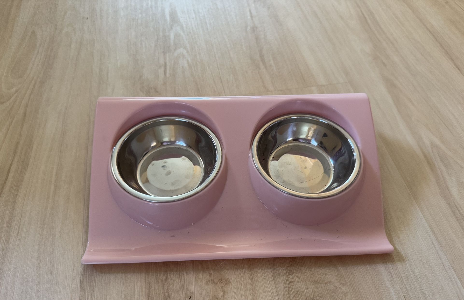 Pink Pet Bowls