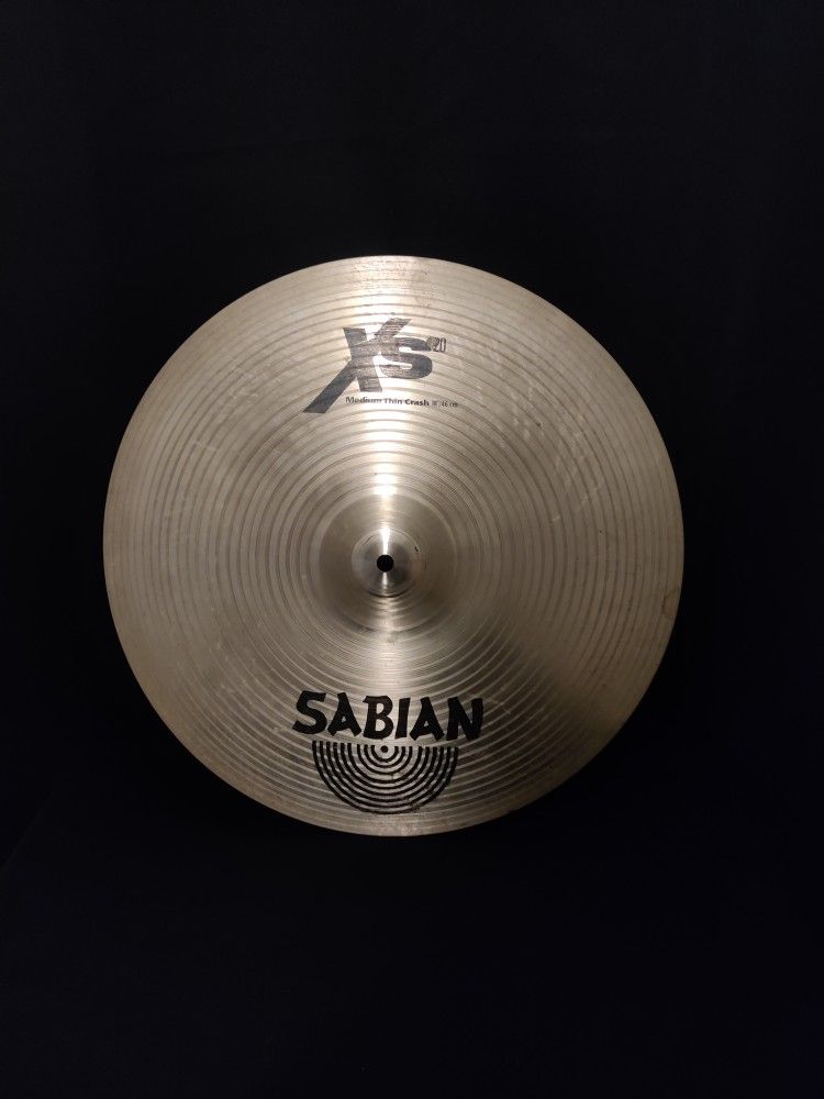 18" Sabian XS Crash Cymbal 4 Drum set Ride Splash Trash China Ozone Hi Hat