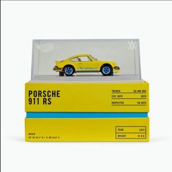 Hot Wheel Exclusive Daniel Arsham 1973 Porsche 911 RSA Limited Edition 