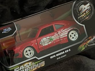 Fast & Furious 25th Anniversary 1974 Mazda RX-3 Die-Cast – Jada Toys