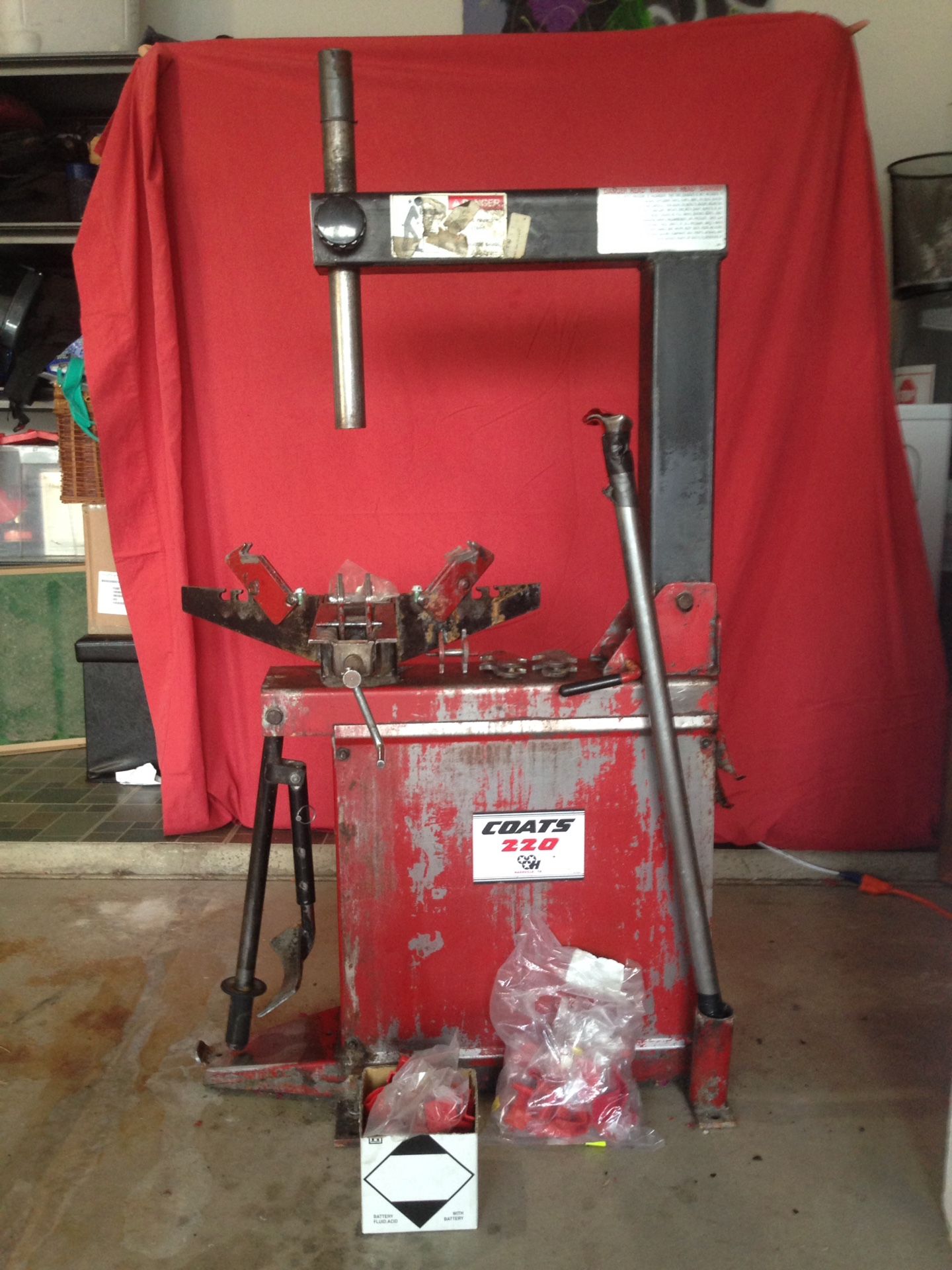 Coats 220 tire machine and parts