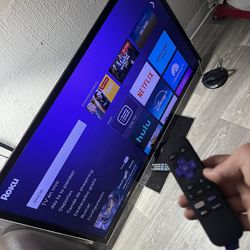 Smart Tv Samsung 55” With Roku READ DESCRIPCIÓN