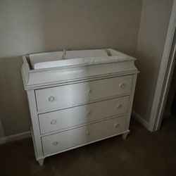 Restoration Hardware child and baby changing table