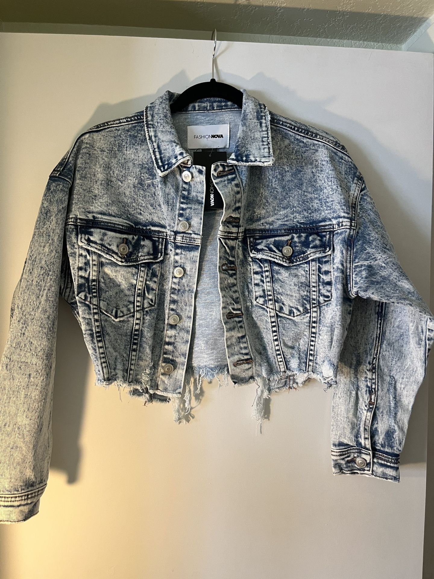 Cropped Denim Jacket