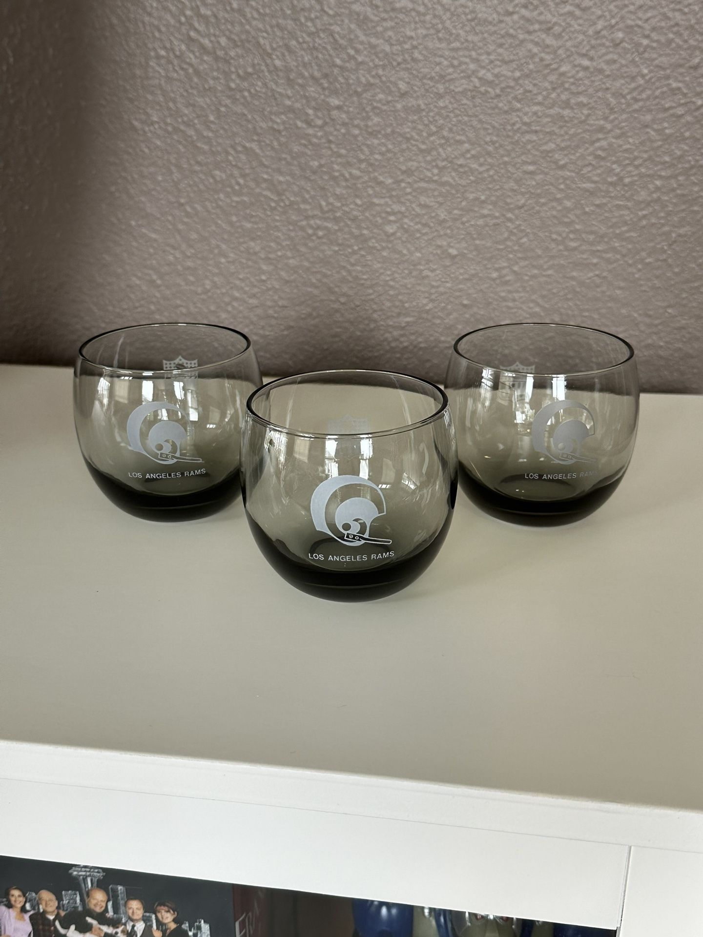 LA Rams Vintage Whiskey Glasses
