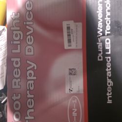 Red light thereapy for feet