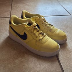 Yellow Air Force 1s 