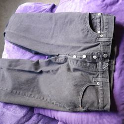 Levi's Button Fly 501 Jeans 34x34 