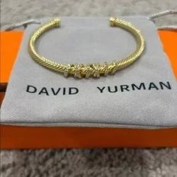 David Yurman Gold Bracelet 
