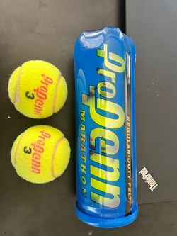 5 tennis balls