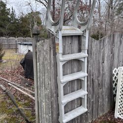 On Dock Ladder Into /out Of Water