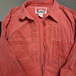 Vintage 90s Marlboro button up long sleeve