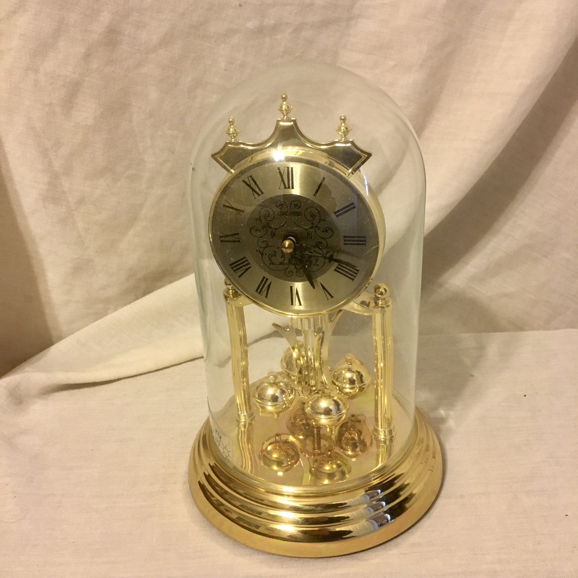 Concordia Quartz Anniversary Clock with Chimes