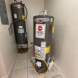 Less then 2 Years Old GAS WATER HEATER