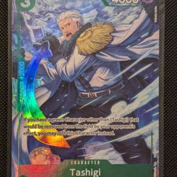Tashigi Alt Art OP10-032 SR Parallel - Royal Blood One Piece Card Game NM