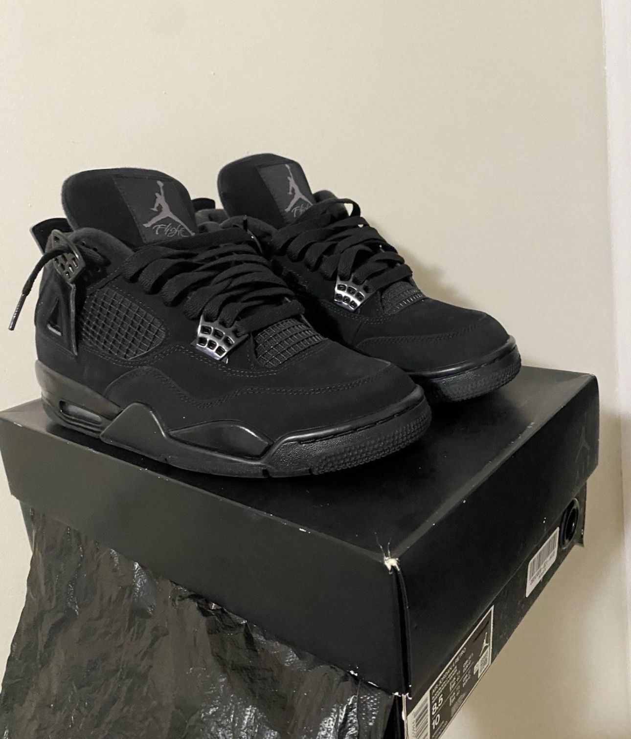 Jordans 4’s Black Cats