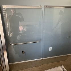Tub Shower Doors Crome
