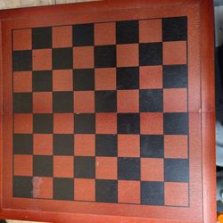 Folding Wooden Chess Board $5