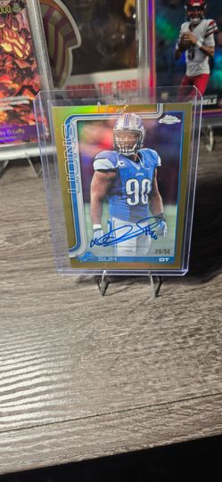 Ndamukong Suh gold /50 Autograph