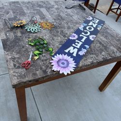Marble table