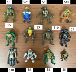 Teenage Mutant Ninja Turtles Action Figures-Individually Priced