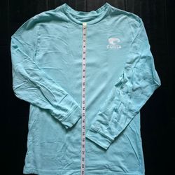 Costa Light Blue Graphic Long Sleeve