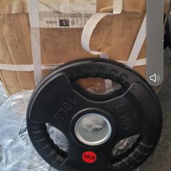  2  brand new 10lbs weights