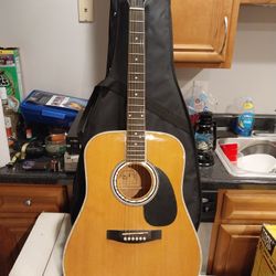 AMERICAN LEGACY AL-100 ACOUSTIC/ELECTRIC GUITAR 