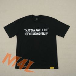 Awful Lot Of Cough Syrup Shirt Black