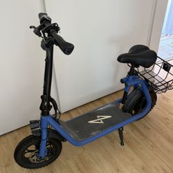 electric scooter and charger