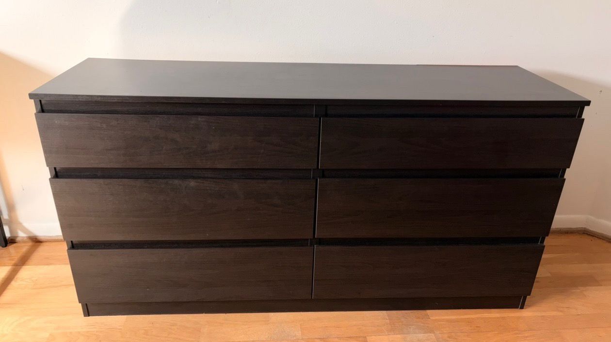 6 drawer dresser