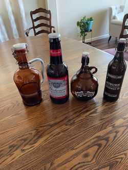 Assorted Beer Decanters