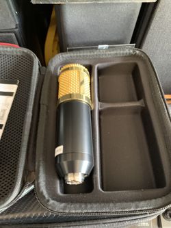 Recording condenser microphone