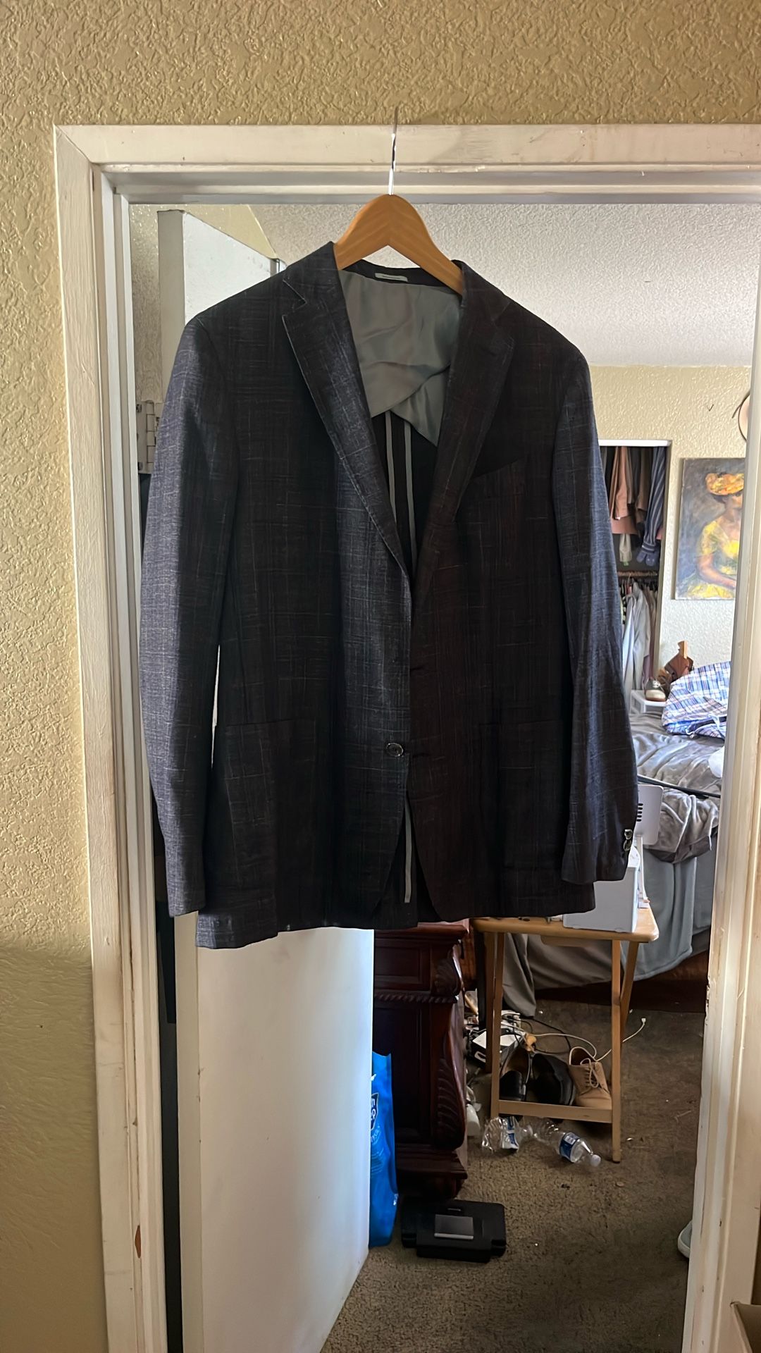 Men Jacket Blazer Size 40 R Peter Millar