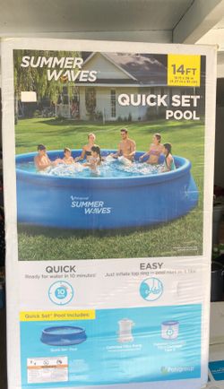 Brand new 14 inch plastic pool