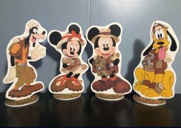 Mickey mause safari Centerpieces 