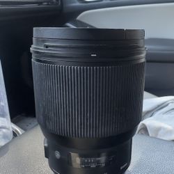 Sigma 85mm 1.4 Nikon