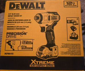 DeWalt impact driver