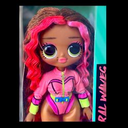 LOL Surprise OMG Swim Coral Waves 9" Fashion Doll Pink Highlights
