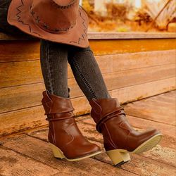 Bacia Cowboy Ankle Boots 