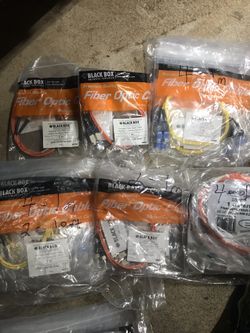 Fiber Optic Patch Cables- single and multimode- see list