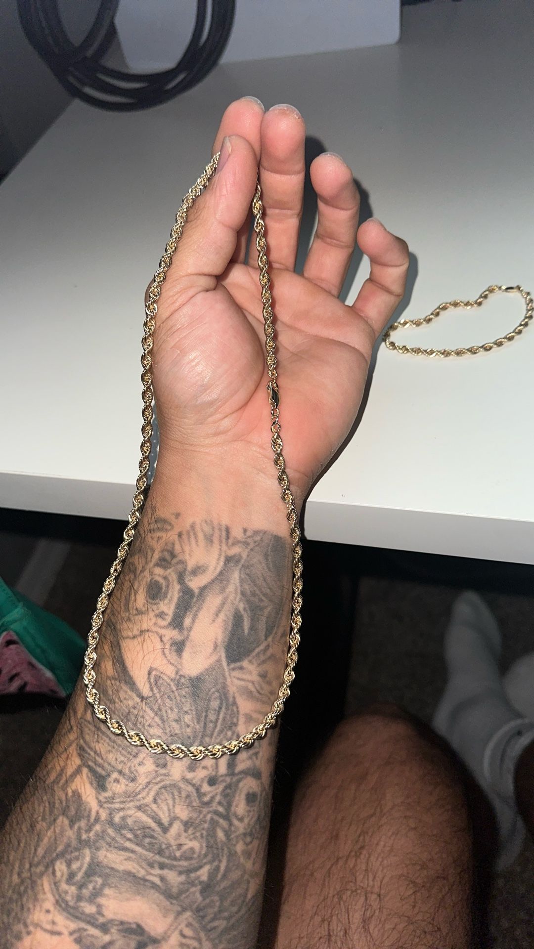 14k Rope Chain