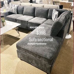 New Sectionals-Sofas. $0 interest Finance Available- SHOP NOW PAY LATER.   