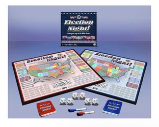 Election Night! A Super Fun Way to Learn Essential Math, Geography and Civics While Strategizing Your Way to The White House. A home learning home run